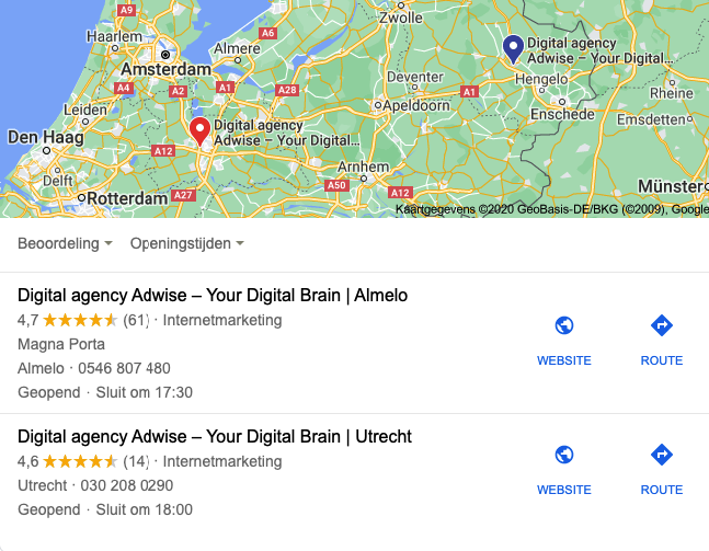 adwise google my business reviews